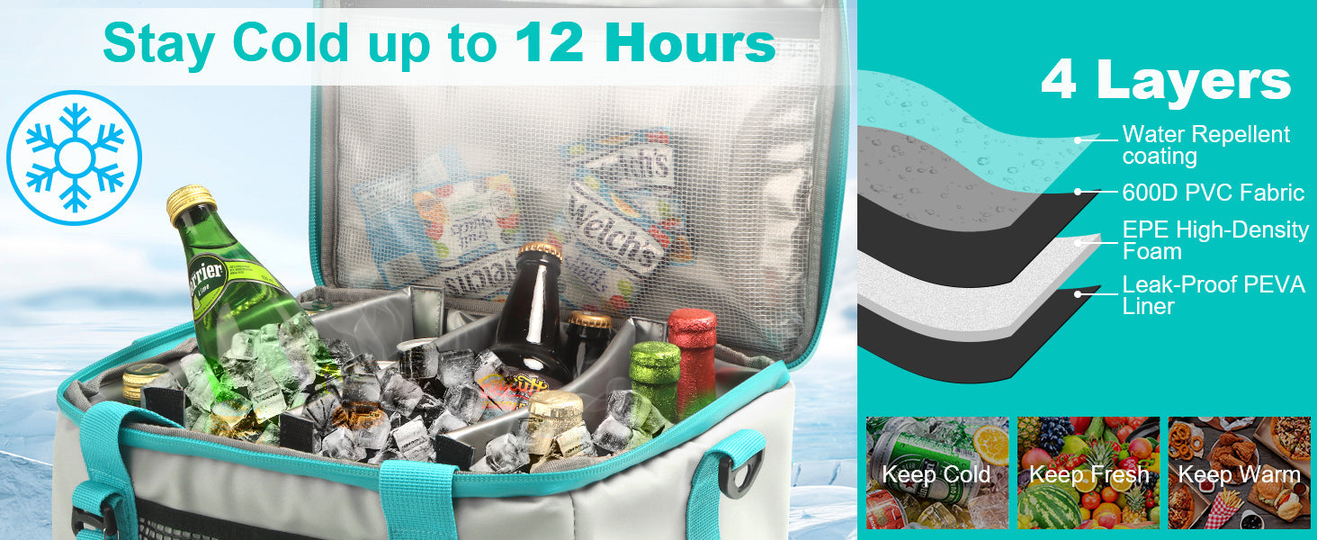 Raxiva - Paddleboard Cooler Deck Bag