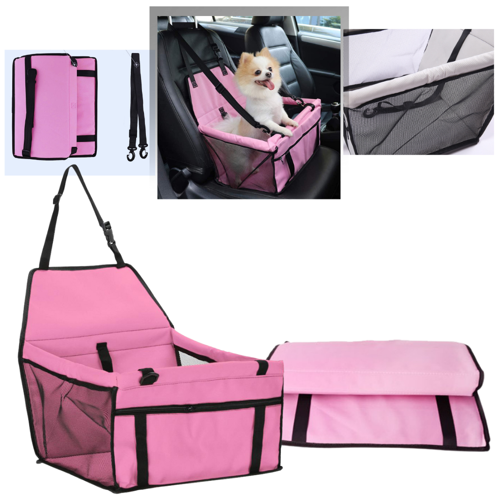Raxiva - Pet dog car carrier adjustable seat