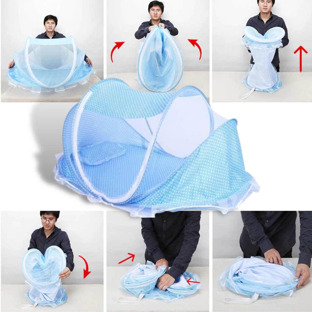 Raxiva - Portable Baby anti-mosquito Bed