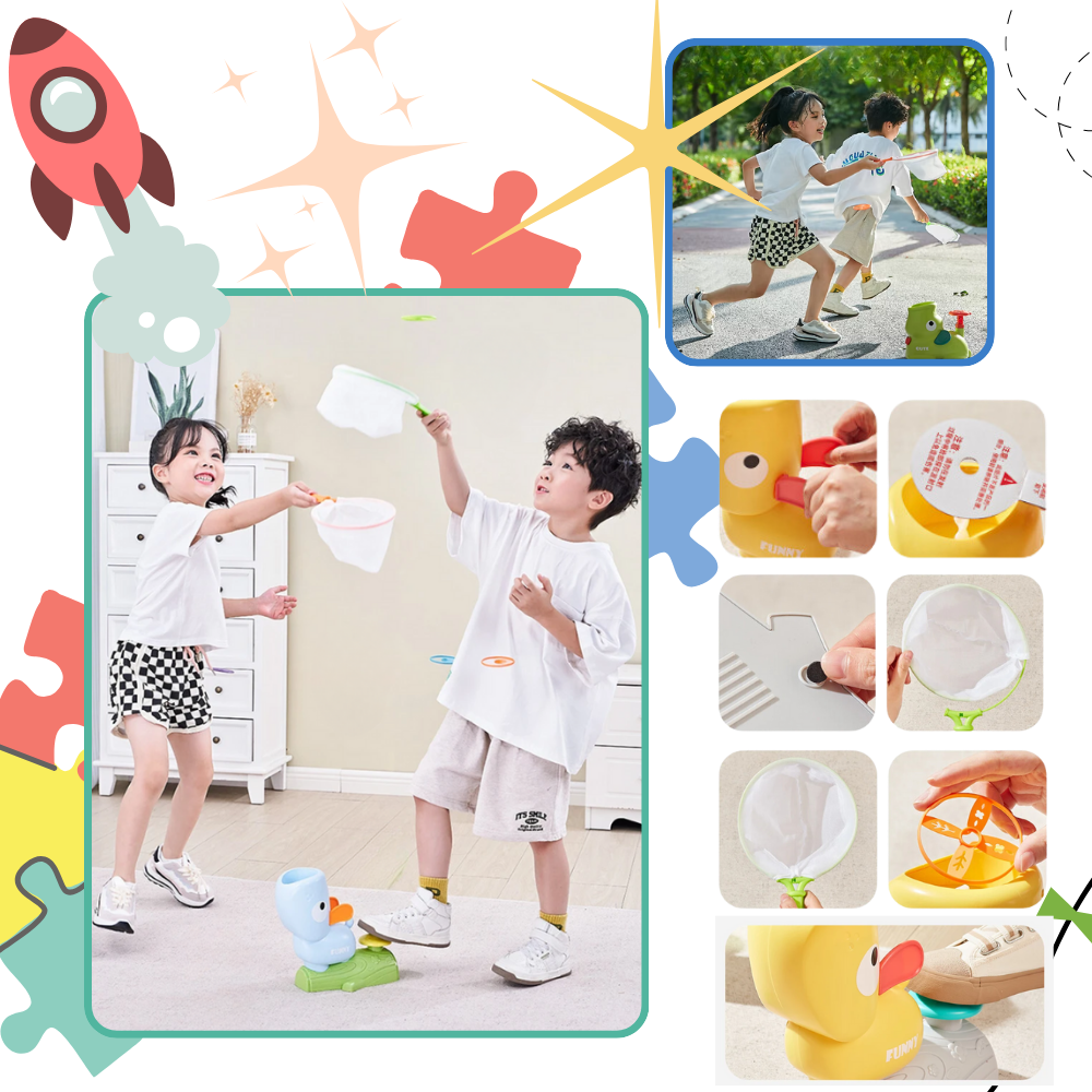 Raxiva - Portable Easy Lunch Flying Disk Toy