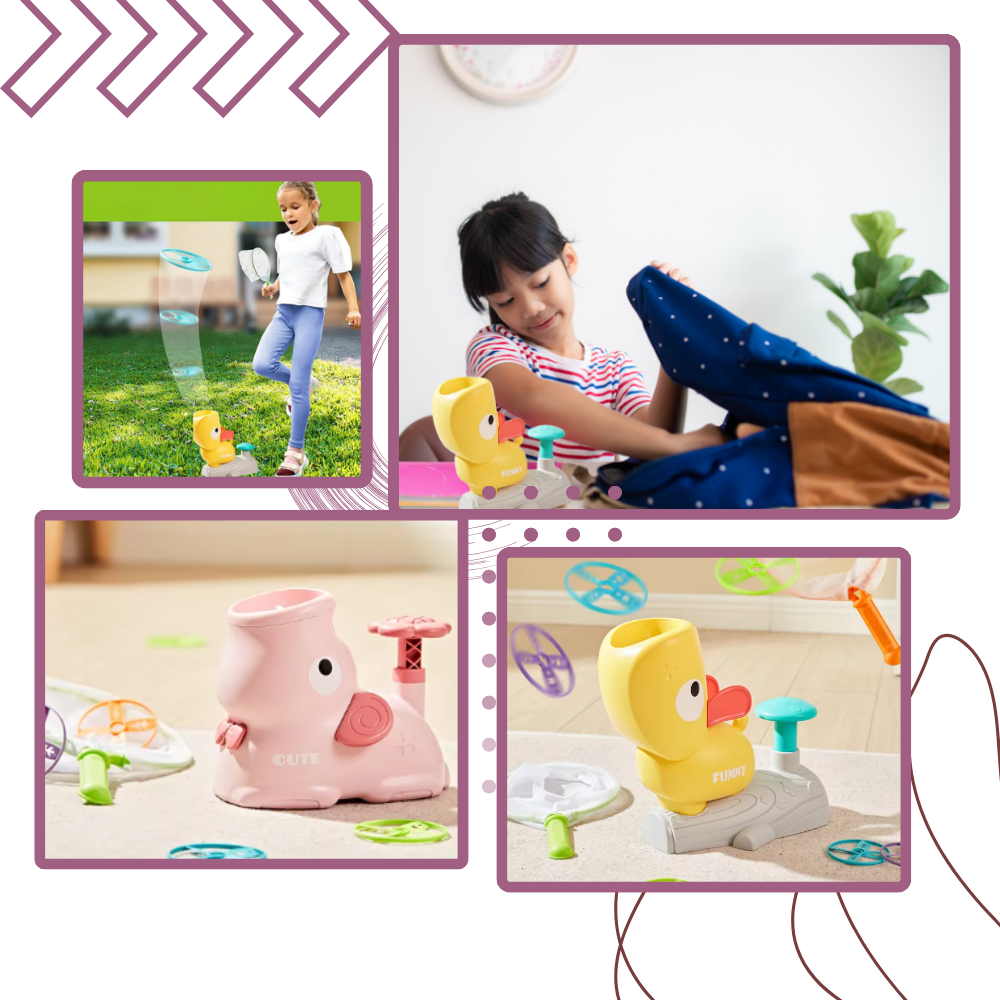 Raxiva - Portable Easy Lunch Flying Disk Toy