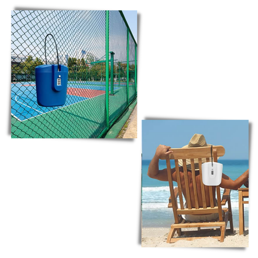 Raxiva - Portable Safe Box with Handle