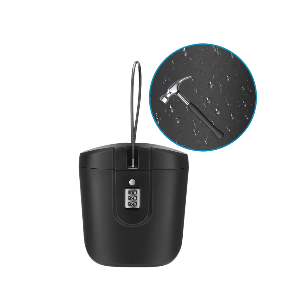 Raxiva - Portable Safe Box with Handle