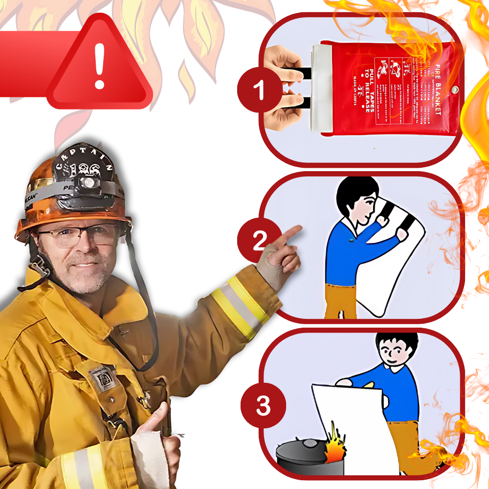 Raxiva - Quick Extinguishing Emergency Fire Blankets
