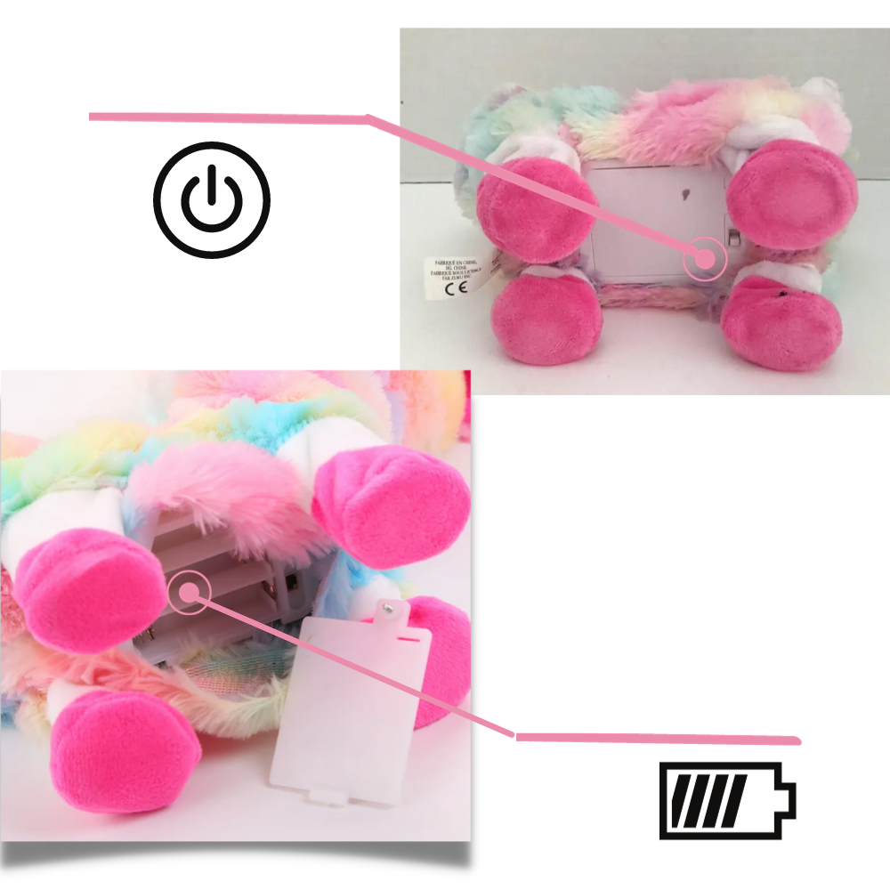 Raxiva - Rainbow Dancing Llama Musical Shakin Toy