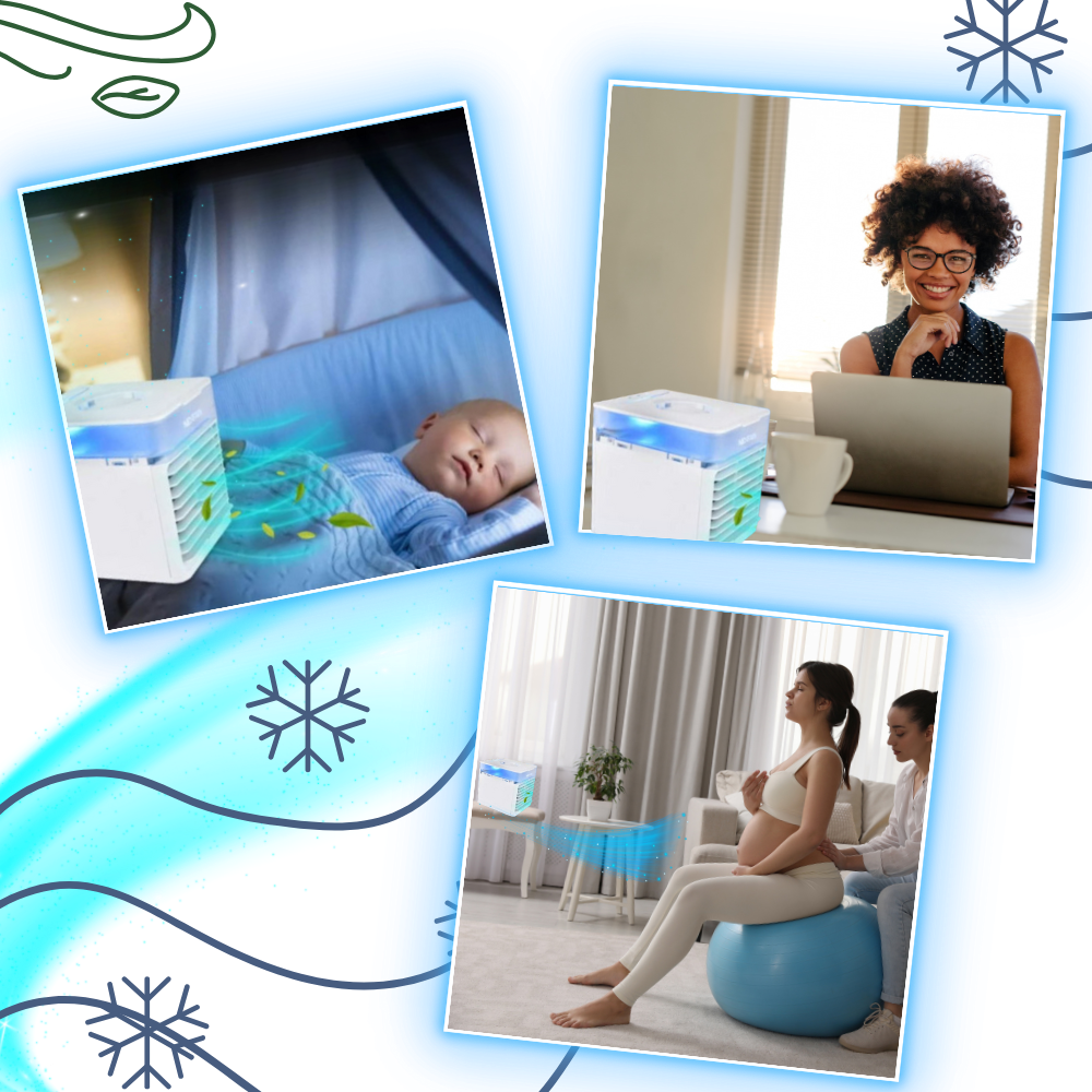 Raxiva - Rapid Cooling Water Air Conditioner