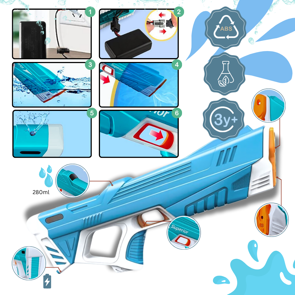 Raxiva - Rechargeable Electric Water Gun