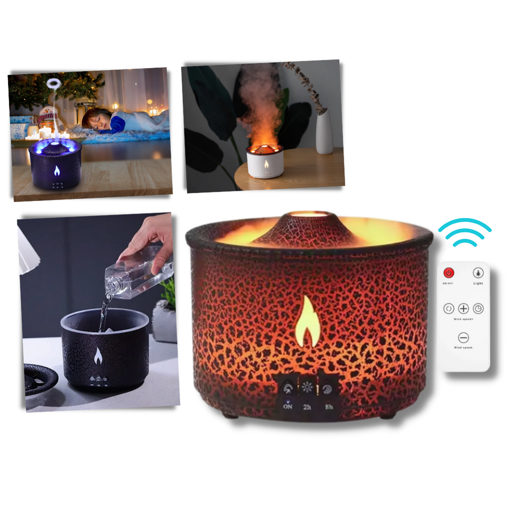Raxiva - Relaxing volcano humidifier