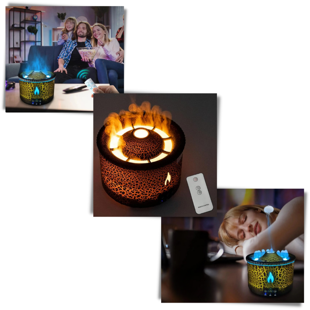 Raxiva - Relaxing volcano humidifier