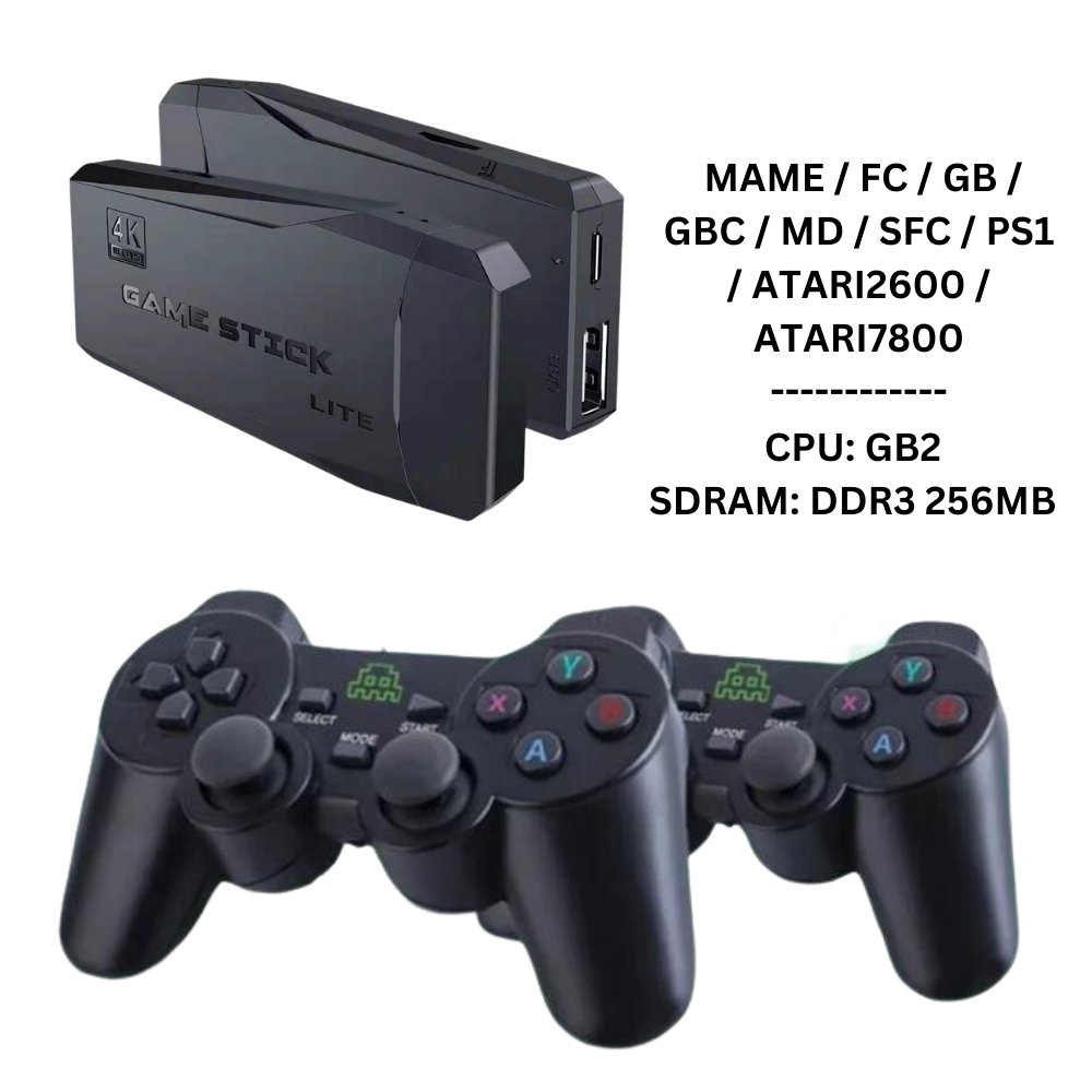 Raxiva - Retro Video Game Consoles & Stick