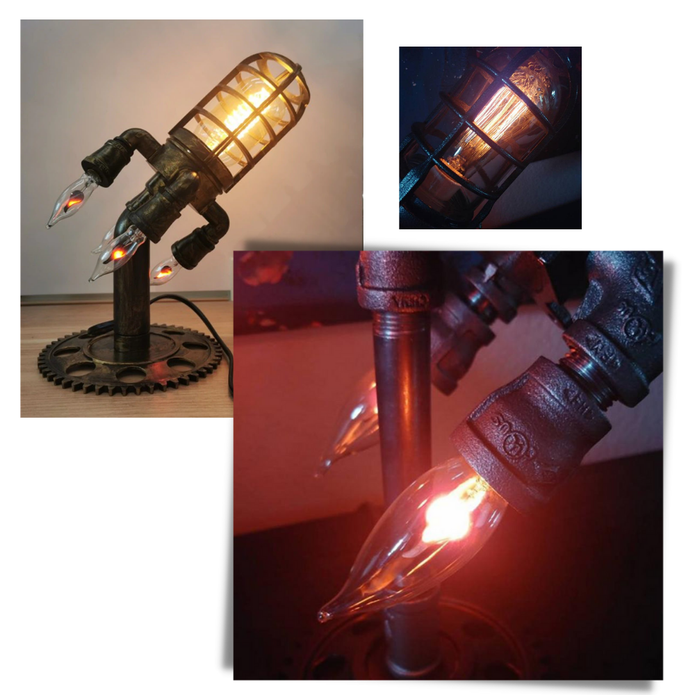 Raxiva - Rocket-shaped LED Lamp