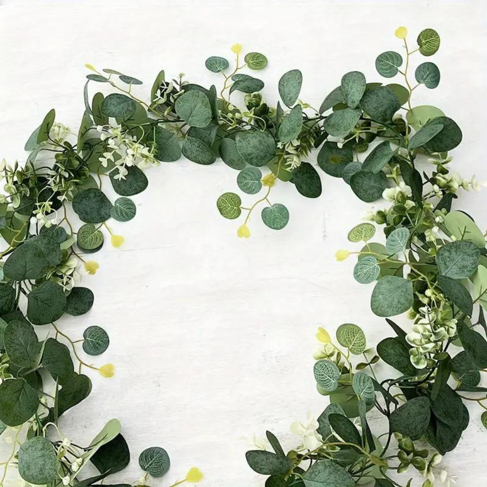 Realistic Faux Eucalyptus Garland for Home / Party Decoration-Raxiva-Realistic Faux Eucalyptus Garland for Home / Party Decoration7491658580029, Realistic Faux Eucalyptus Garland for Home / Party Decoration, , Raxiva, Realistic Faux Eucalyptus Garland for Home / Party Decoration,
