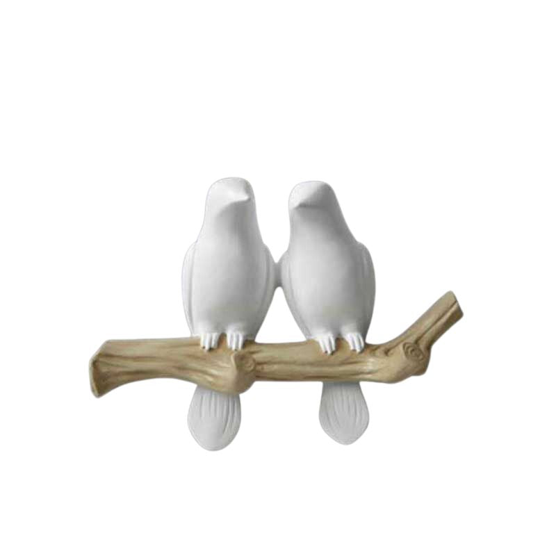 Raxiva singing birds wall hanger decoration