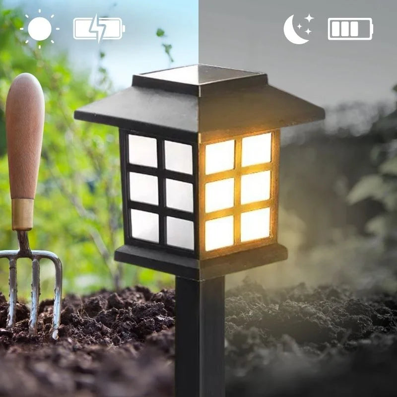 Raxiva solar garden lights