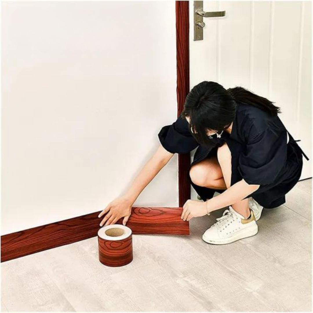 Raxiva-plinthes murales autocollantes style sans effort pour vos murs