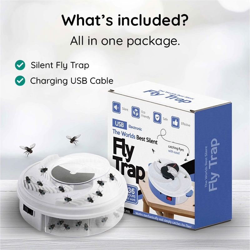 Raxiva the best silent usb fly trap in the world