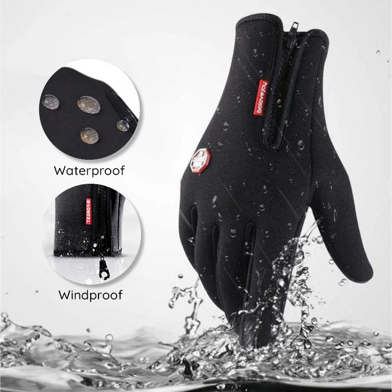 Raxiva unisex thermal touchscreen gloves