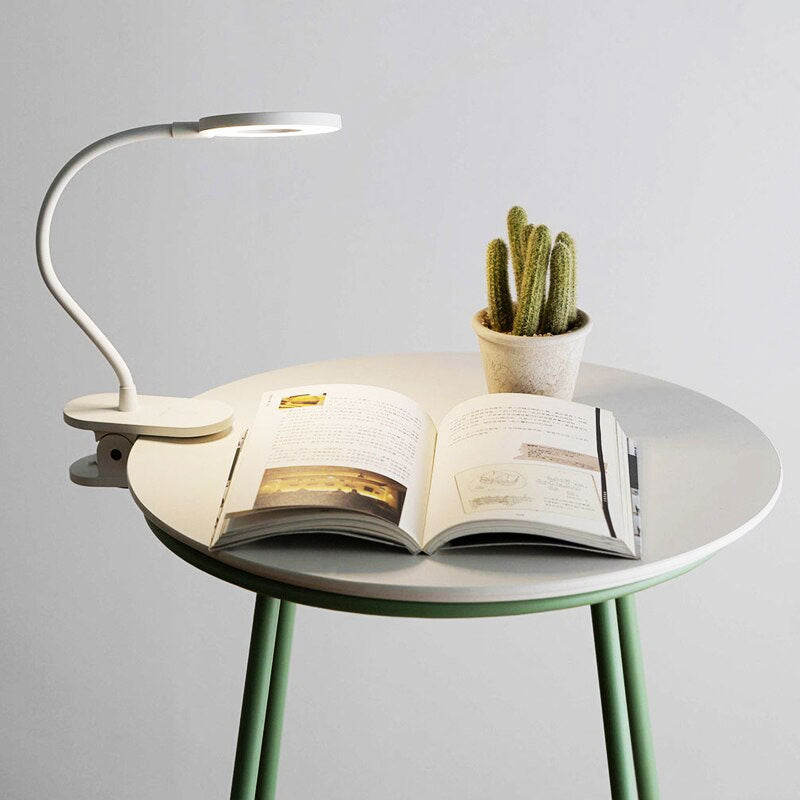Raxiva wireless desk lamp with clip