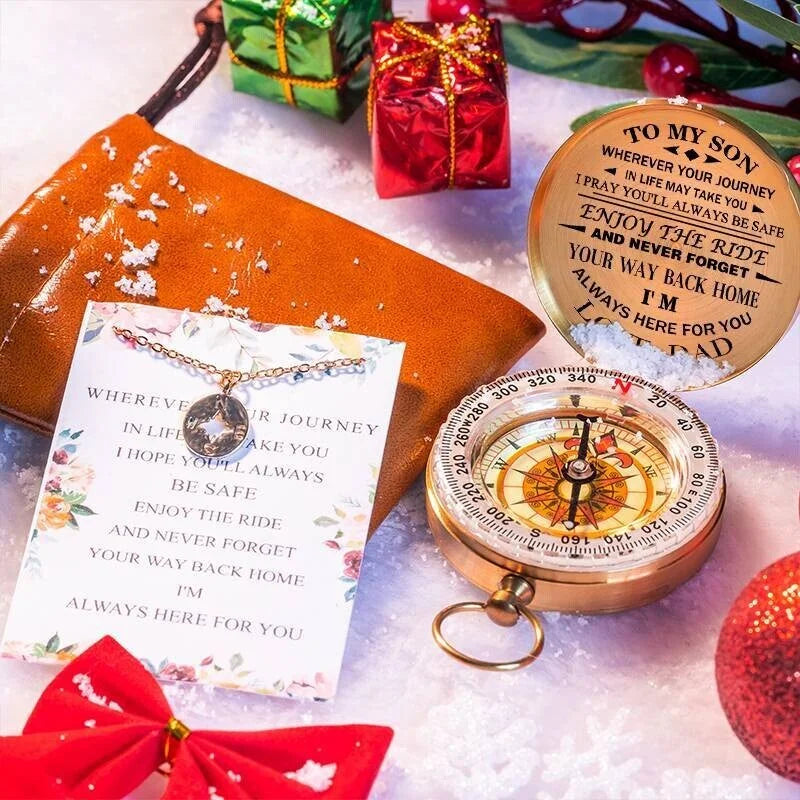 Raxiva-dad to son enjoy the journey compass