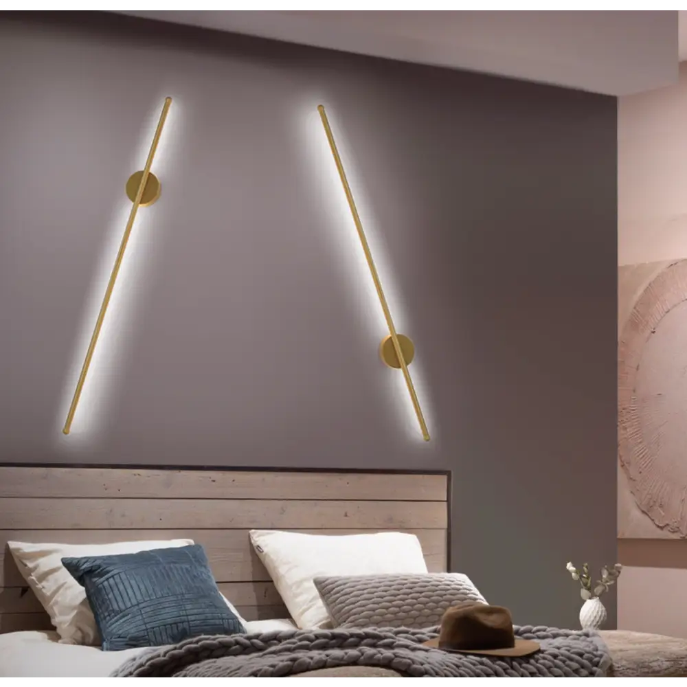Raxiva-lueur elegante applique murale led linaire