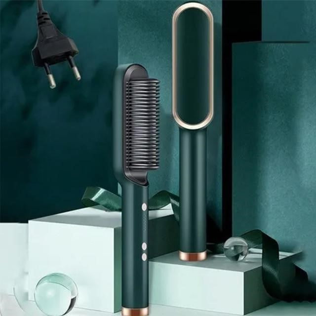 Raxiva-crown and glory hair straightening brush