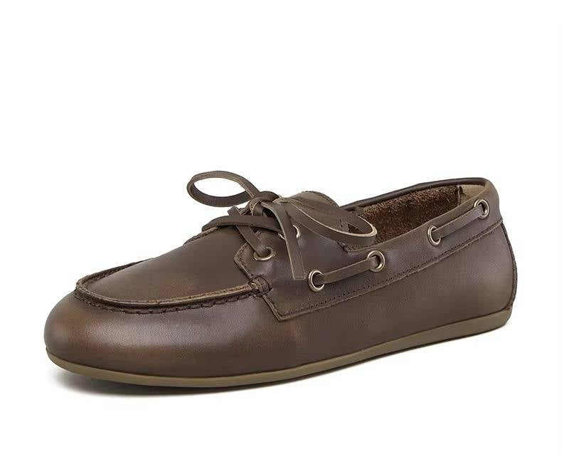 Raxiva-women genuine leather moccasins