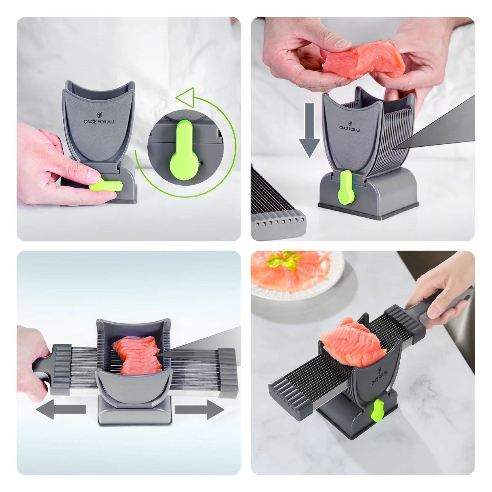 Raxiva-manual food meat slicer