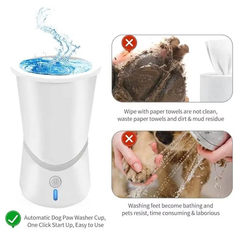 Raxiva-automatic dog paw cleaner