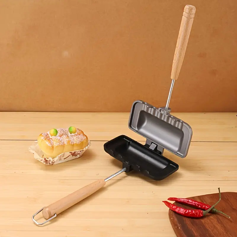 Raxiva-gril double face antiadhesif compact