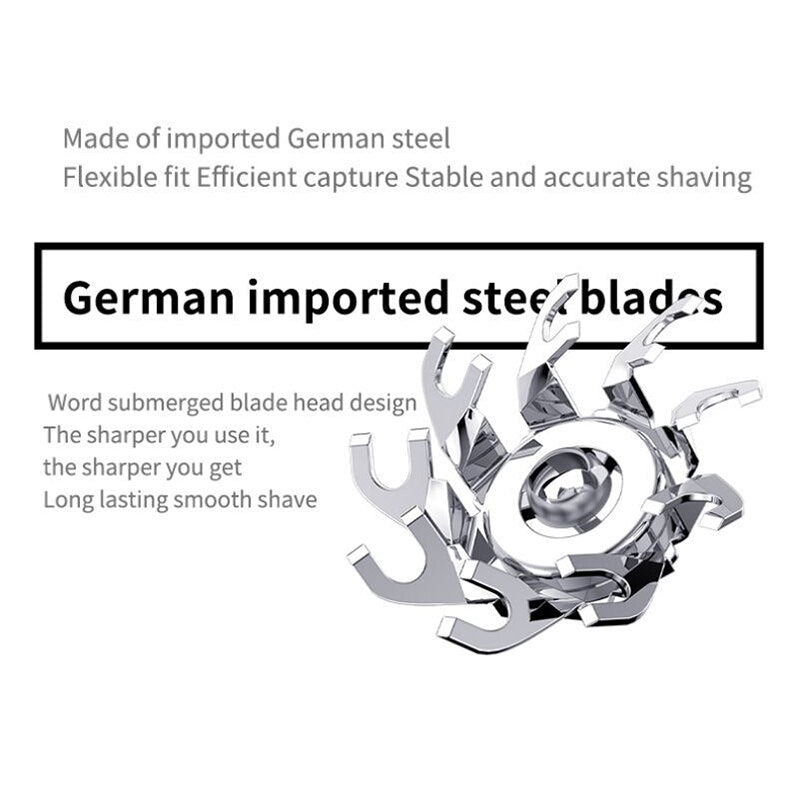 Raxiva-mini magnetic electric shaver for men