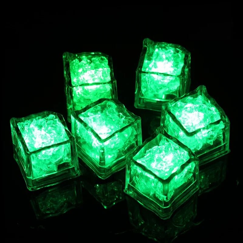 Raxiva-glowing led ice cubes fun fast flash water toys party decorations magical drinks
