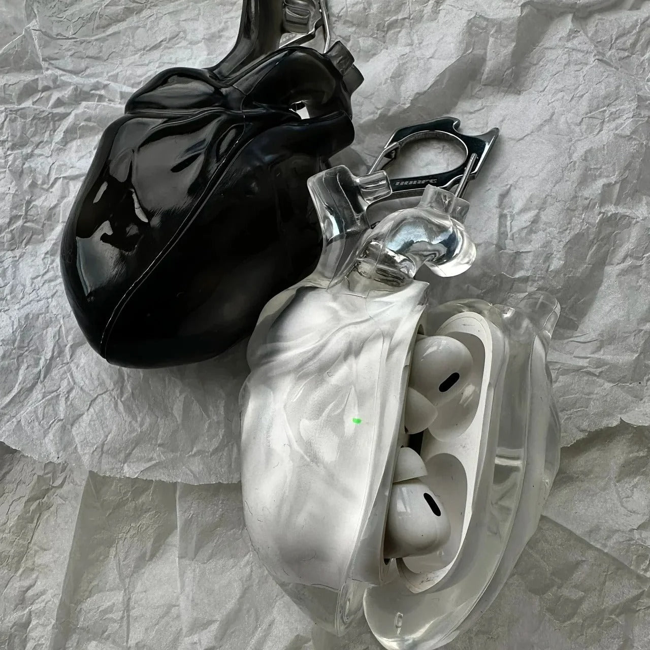 Raxiva-halloween heart of music stylish airpods protection