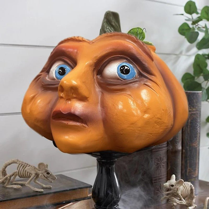 Raxiva-halloween pumpkin outdoor ghost party yard decor with pumpkin head