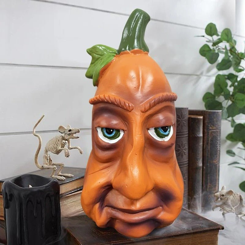 Raxiva-halloween pumpkin outdoor ghost party yard decor with pumpkin head