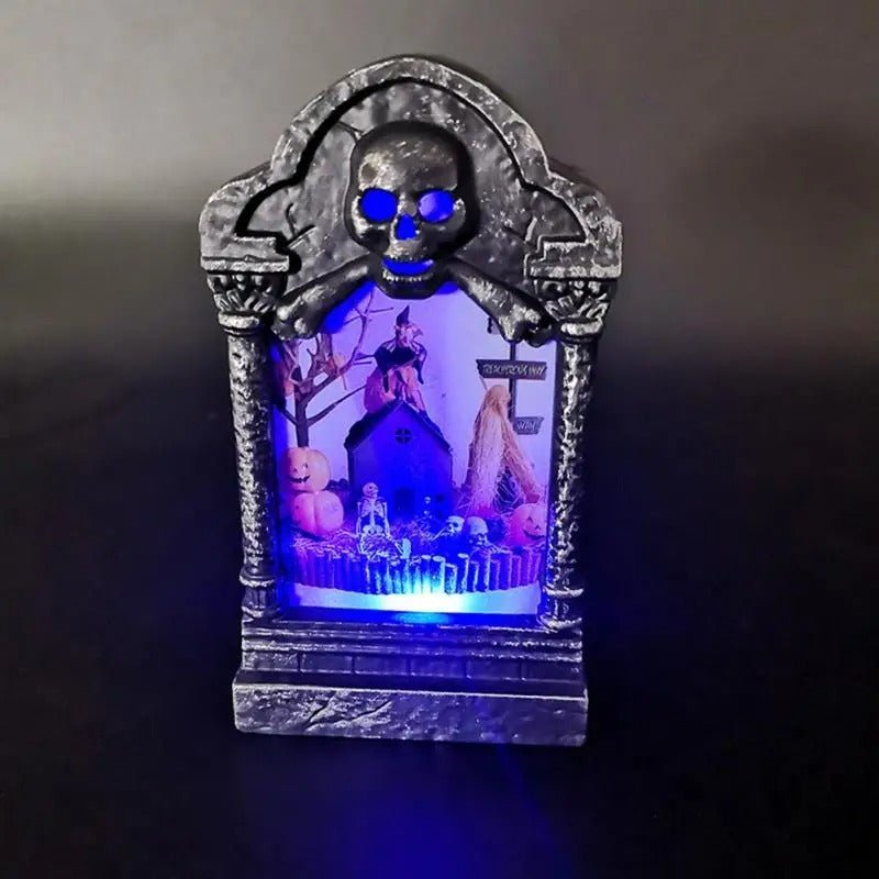 Raxiva-halloween tombstone led light decorative prop ornament decoration