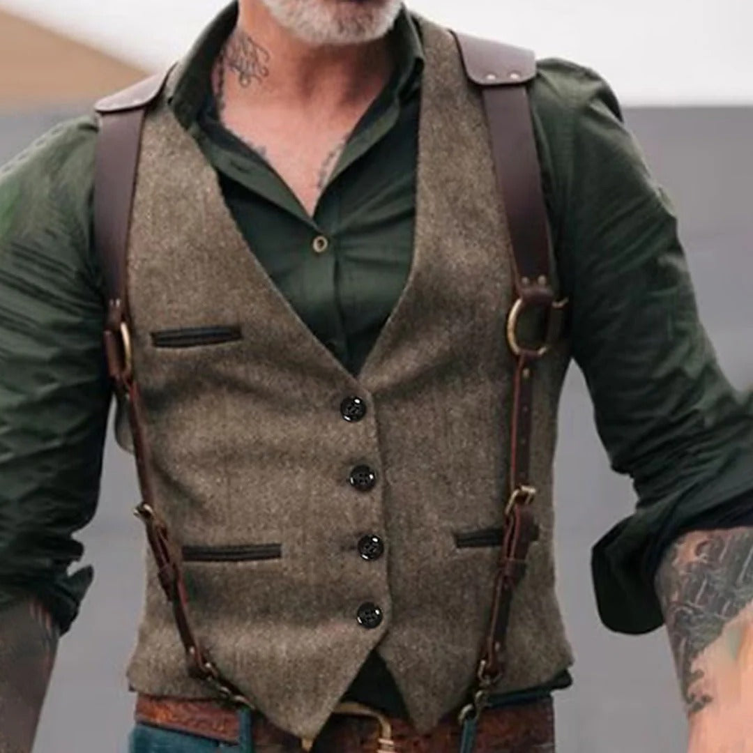 Raxiva-mens waistcoat