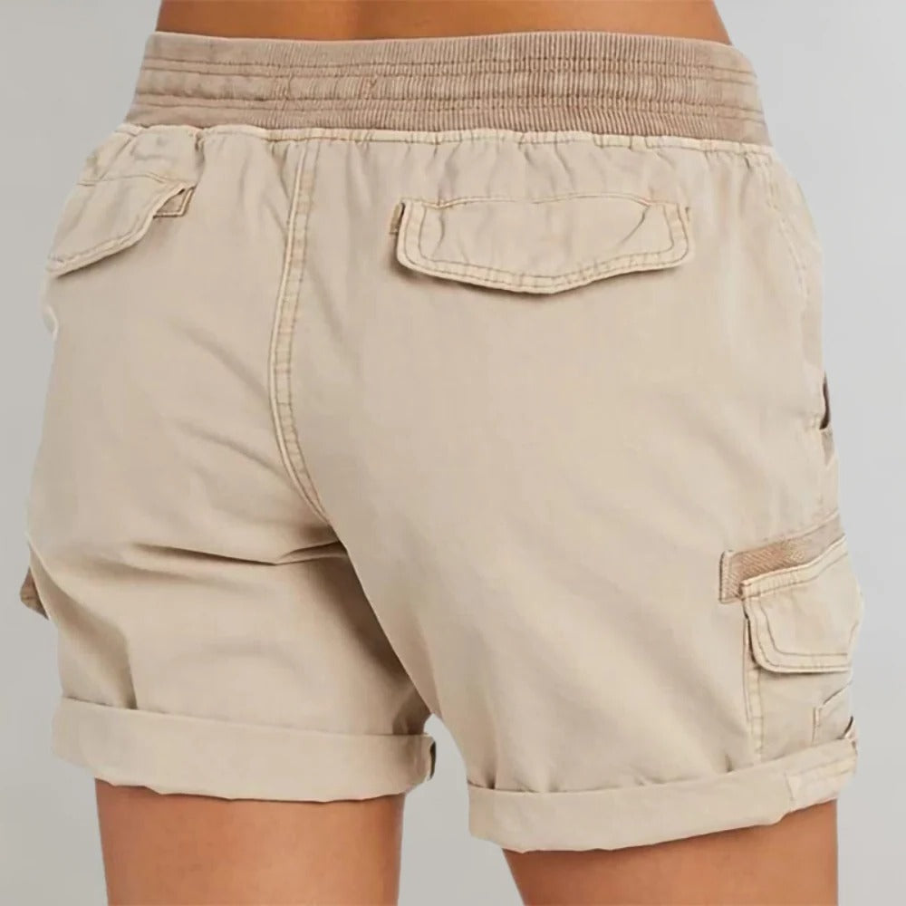 Raxiva-womens high waisted shorts
