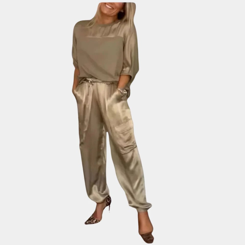 Raxiva-stylish two piece womens set