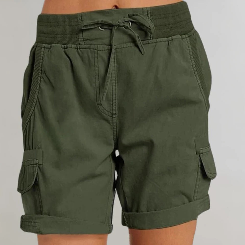 Raxiva-womens high waisted shorts