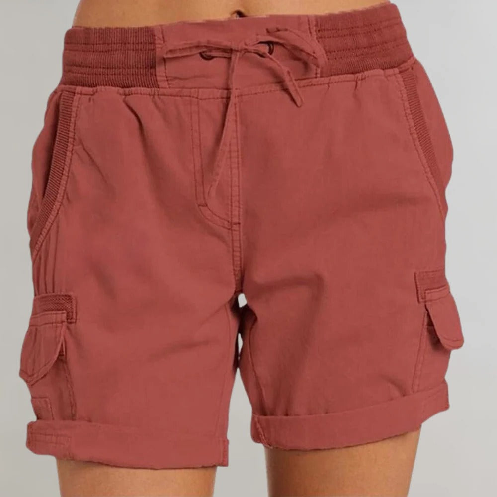 Raxiva-womens high waisted shorts