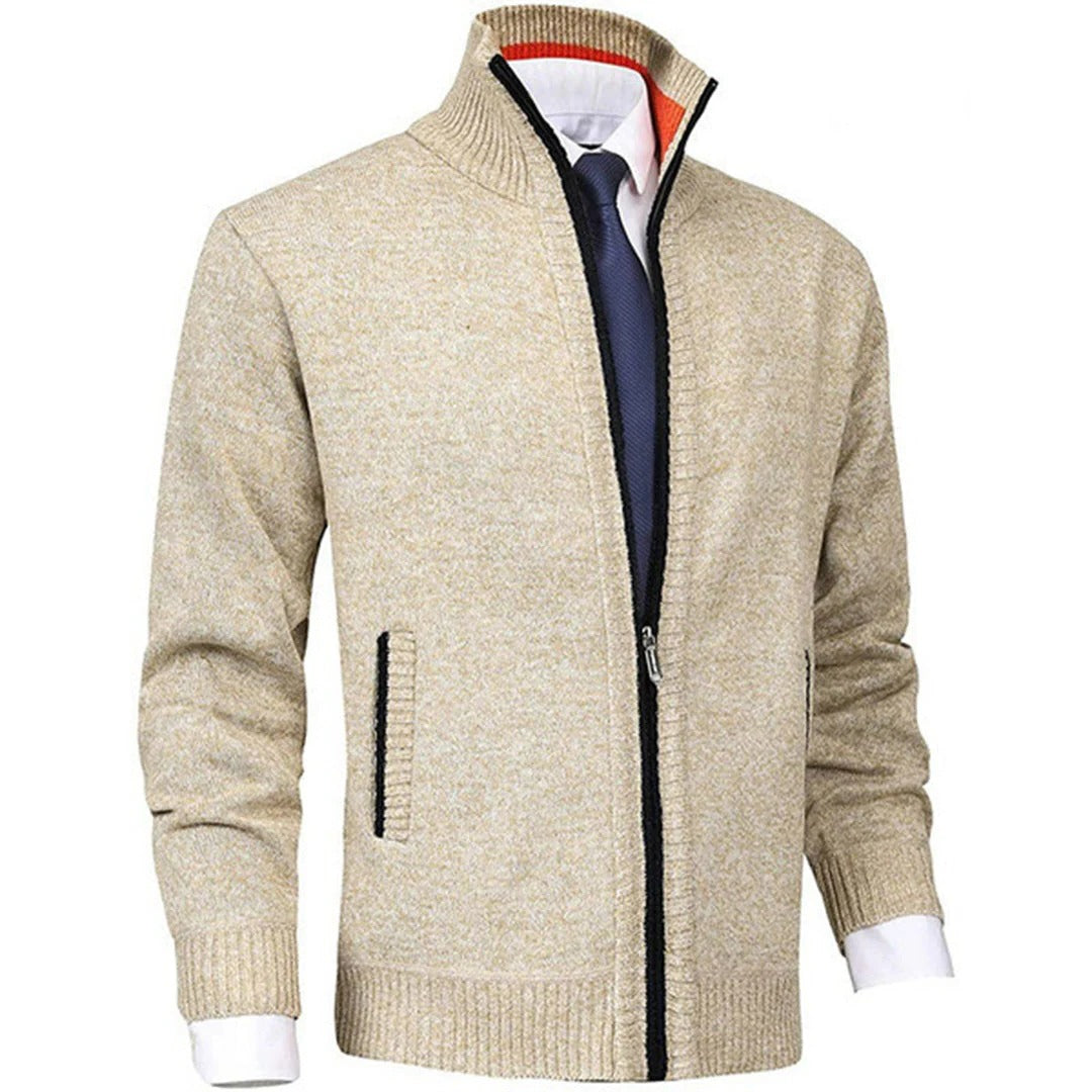 Raxiva-stylish zip up vest men