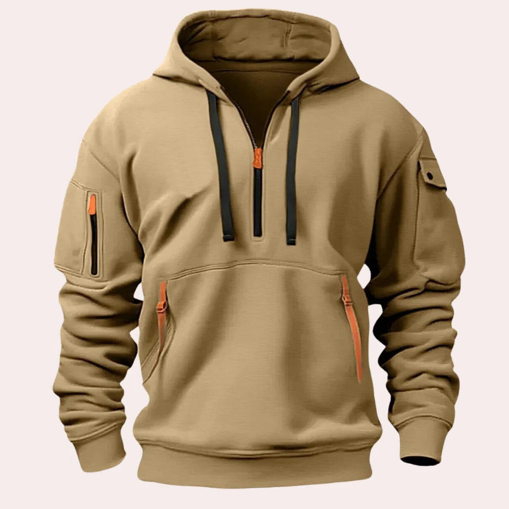Raxiva-mens hoodie comfort style