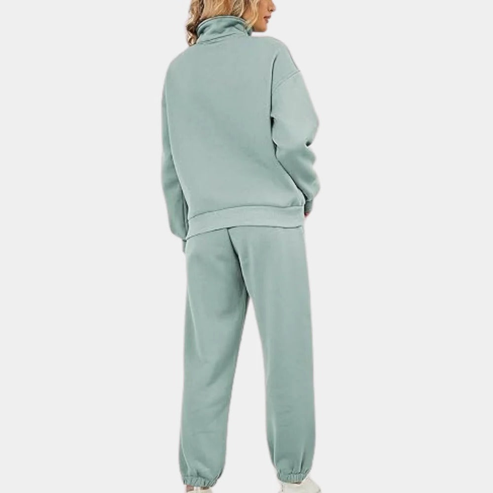 Raxiva-womens two piece sweatsuit