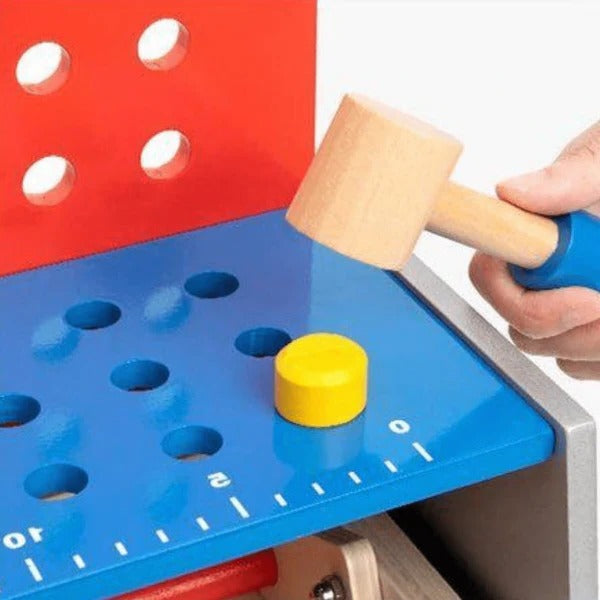 Raxiva-exclusive kids pretend play realistic tool bench toy