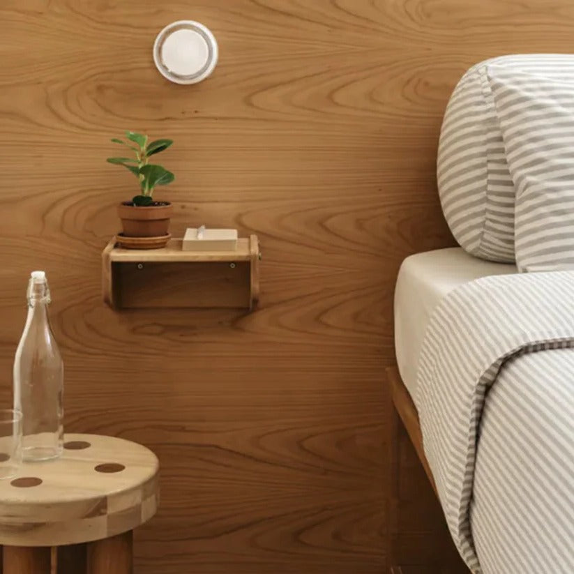 Raxiva-modern dimple glass led wall light