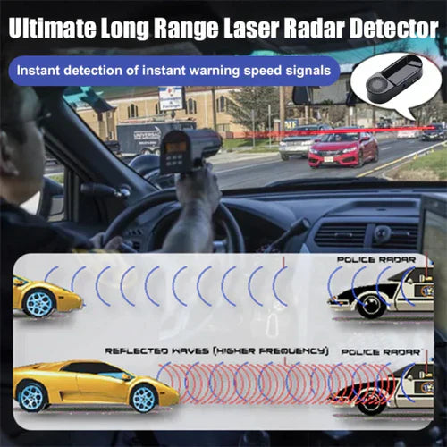 Raxiva-ultimate radar detector advanced speed safety alerts