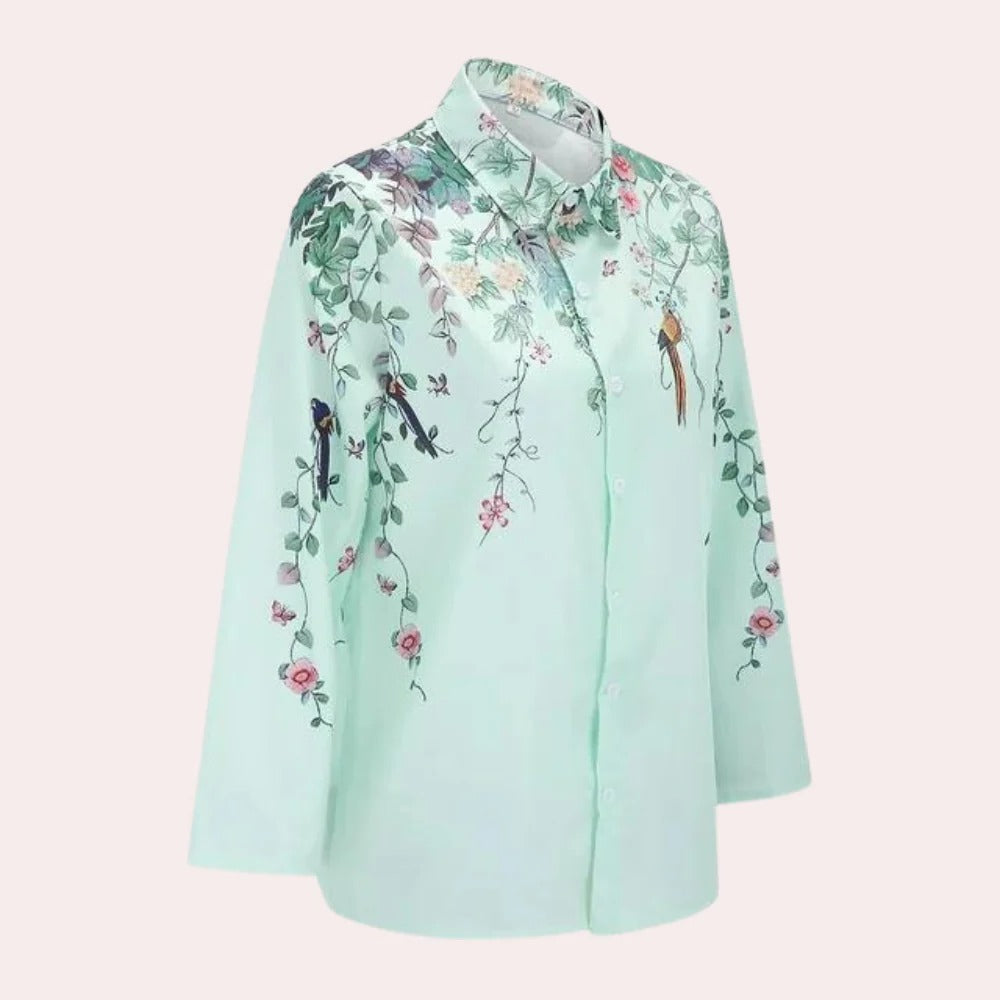 Raxiva-floral ladies top