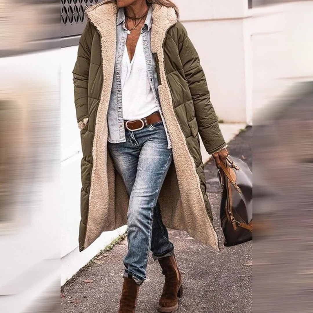 Raxiva-long winter coat women