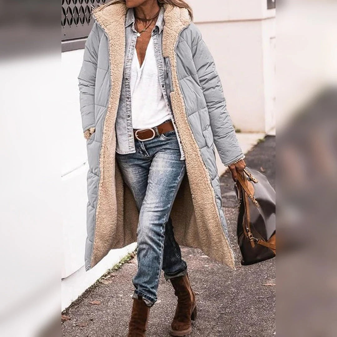 Raxiva-long winter coat women