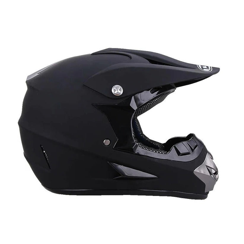 Raxiva-full face snowmobile helmet and goggles